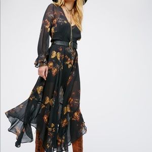 Free people flowy butterfly dress